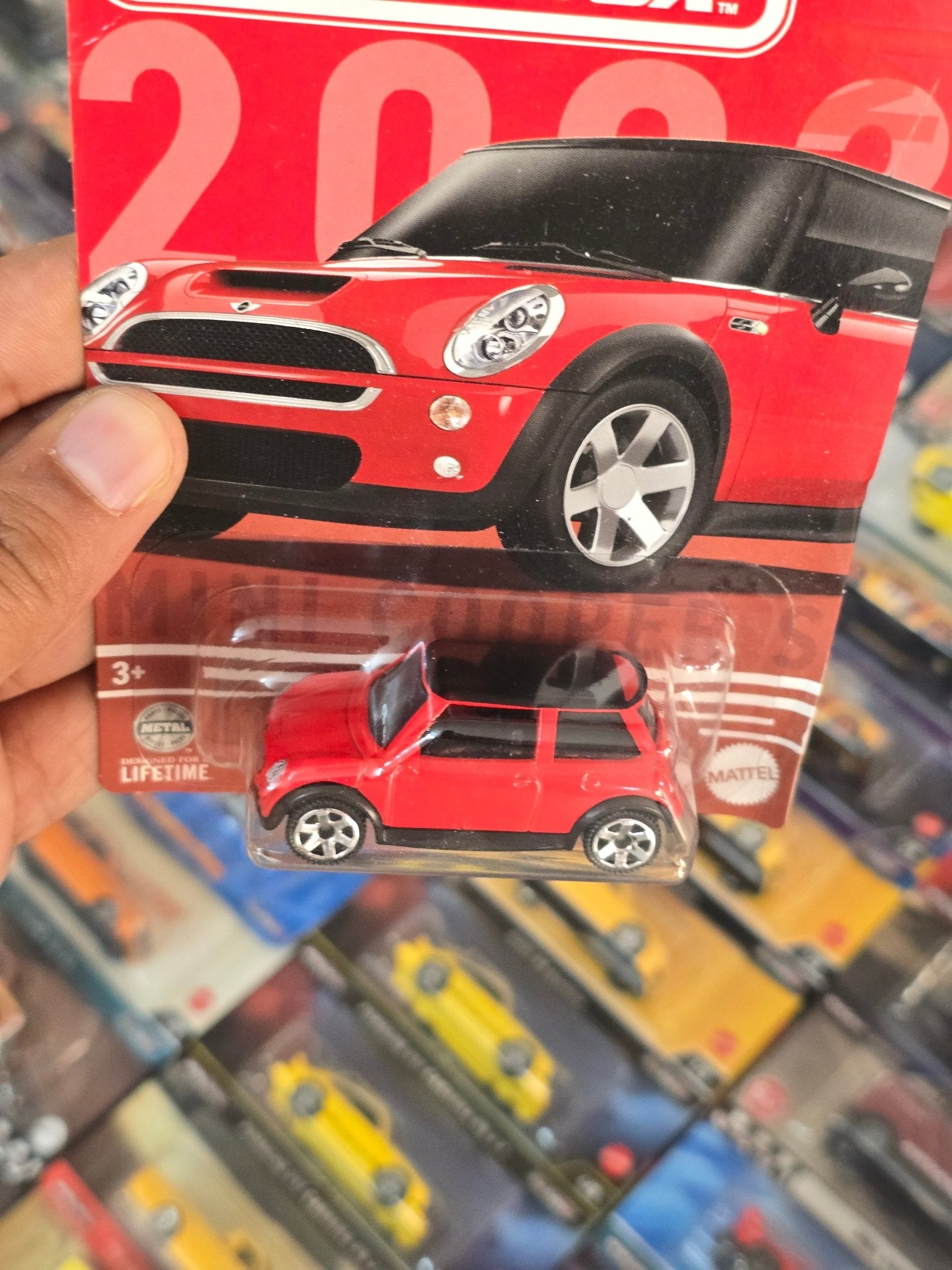 Matchbox 2003 Mini Cooper S (Imported) - Kinder Logs
