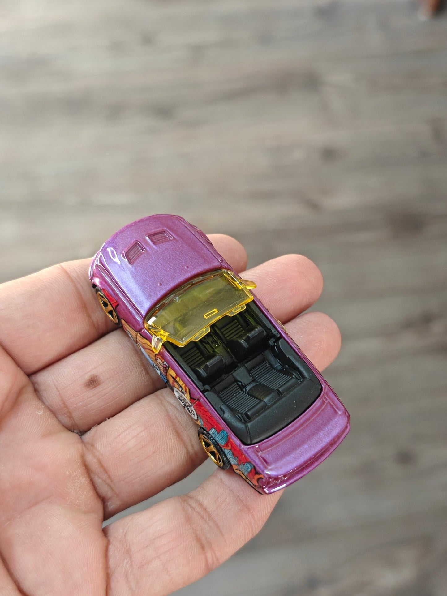 Matchbox 2007 Shelby GT500 Convertible - Purple (Uncarded - New) - Kinder Logs