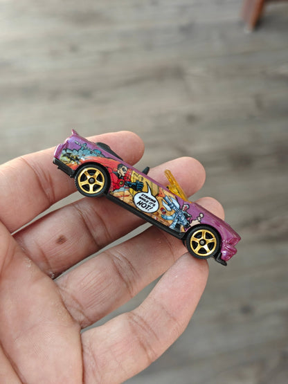 Matchbox 2007 Shelby GT500 Convertible - Purple (Uncarded - New) - Kinder Logs