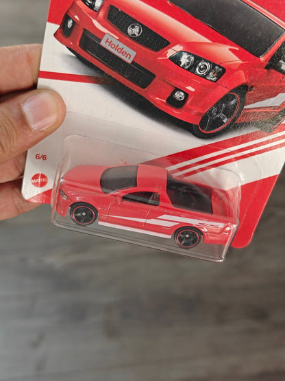 Matchbox 2008 Holden VE UTE SUV - Red (Imported) - Kinder Logs