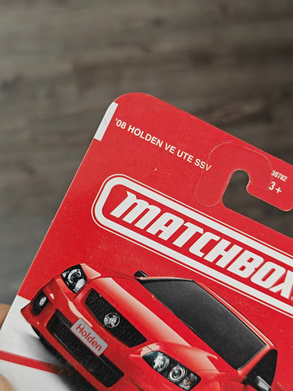 Matchbox 2008 Holden VE UTE SUV - Red (Imported) - Kinder Logs