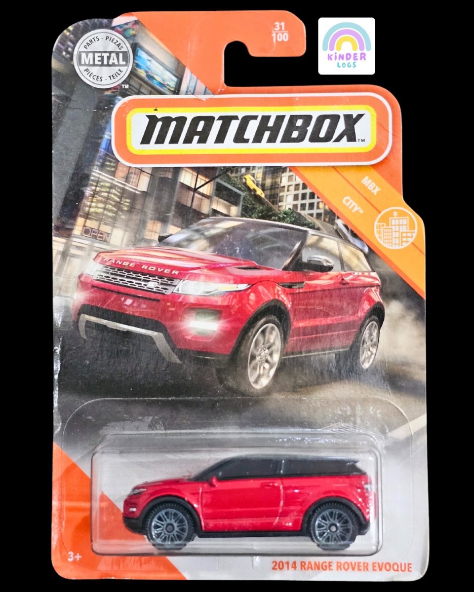 Matchbox 2014 Land Rover Range Rover Evoque - Kinder Logs