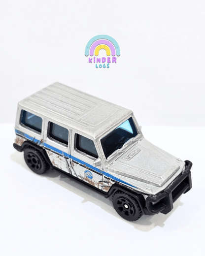 Matchbox 2014 Mercedes - Benz G550 - Jurassic Park (Uncarded) - Kinder Logs