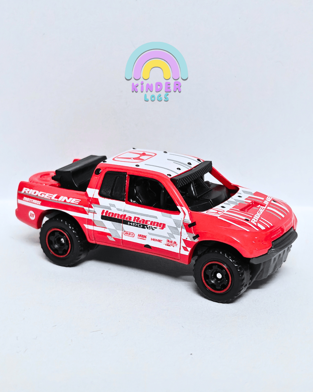 Matchbox 2015 Honda Ridgeline - Red (Uncarded - New) - Kinder Logs