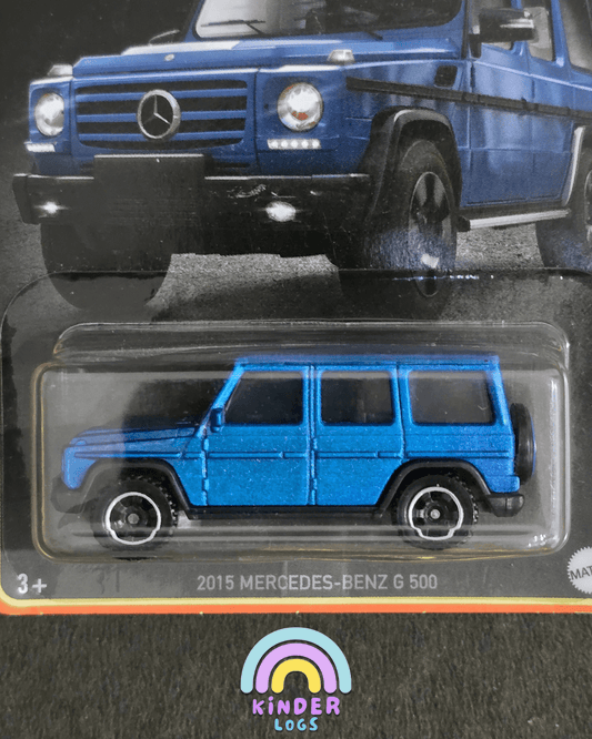 Matchbox 2015 Mercedes - Benz G 500 (Imported) - Kinder Logs