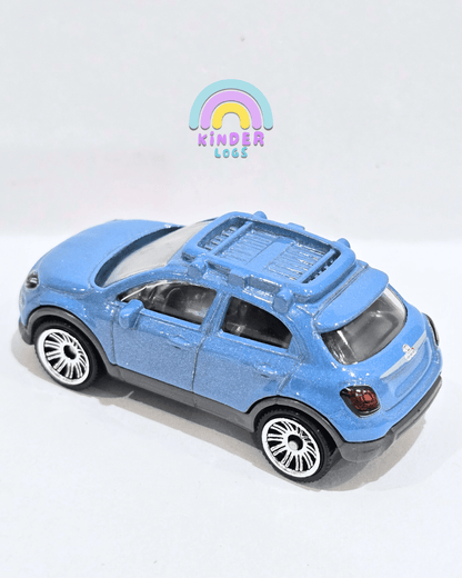 Matchbox 2016 Fiat 500X - Blue (Uncarded - New) - Kinder Logs