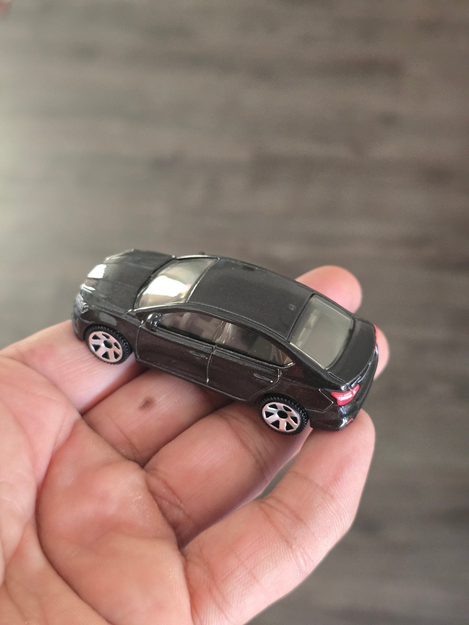 Matchbox 2016 Nissan Sentra - Black (Uncarded - New) - Kinder Logs