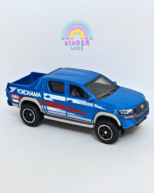 Matchbox 2018 Toyota Hilux YOKOHAMA Edition (Uncarded - New) - Kinder Logs