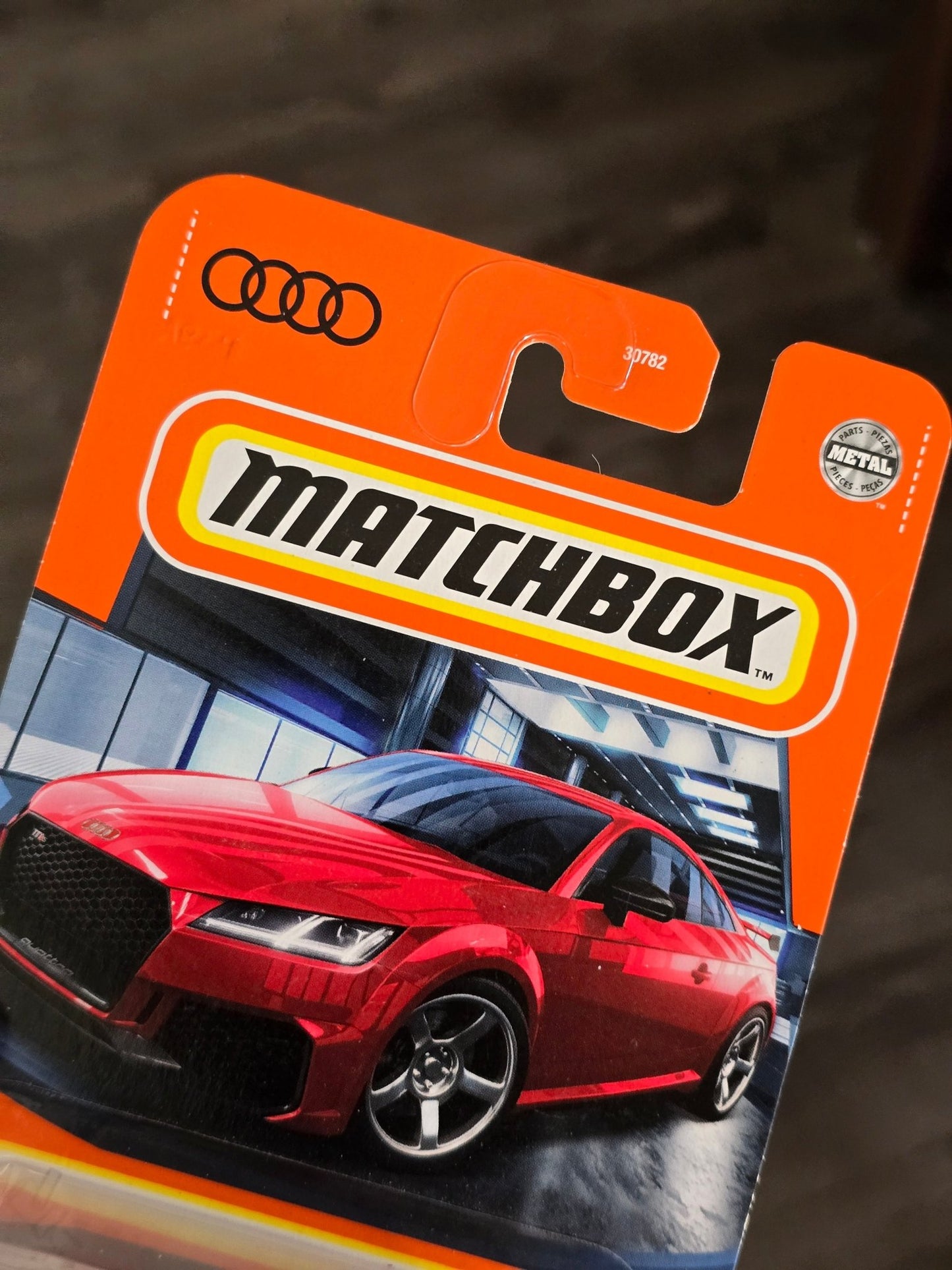 Matchbox 2019 Audi TT RS Coupe - Red (Imported) - Kinder Logs