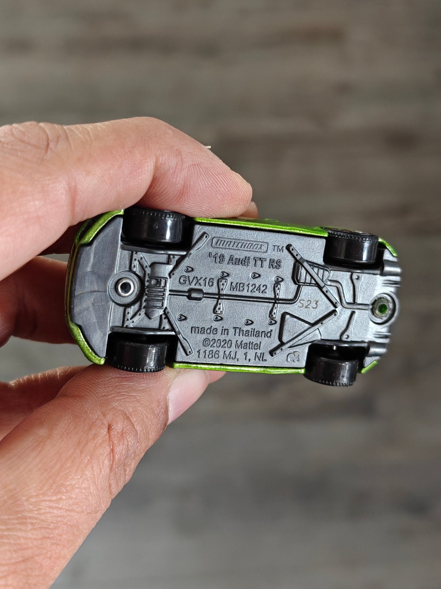 Matchbox 2019 Audi TT RS Coupe (Uncarded - New) - Kinder Logs