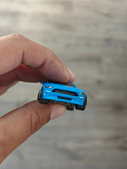 Matchbox 2019 Ford Mustang Coupe - Blue (Uncarded - New) - Kinder Logs