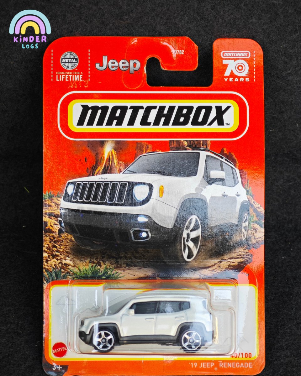 Matchbox 2019 Jeep Renegade SUV - Kinder Logs