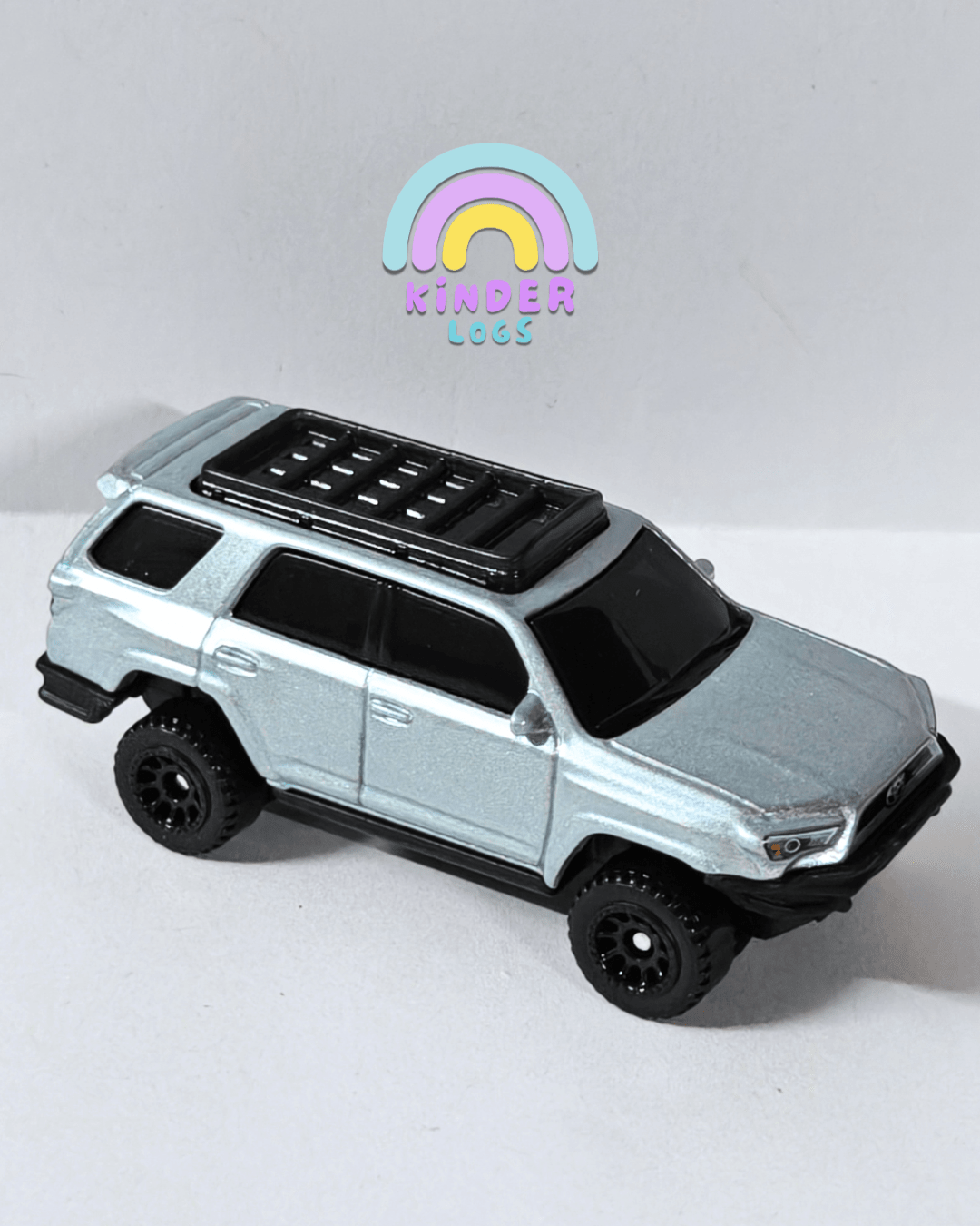 Matchbox 2019 Toyota 4Runner - Silver (Uncarded - New) - Kinder Logs