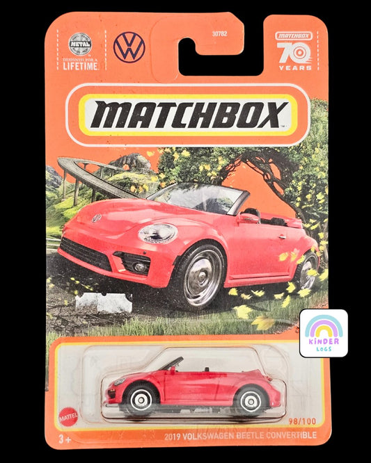 Matchbox 2019 Volkswagen Beetle Convertible - Kinder Logs