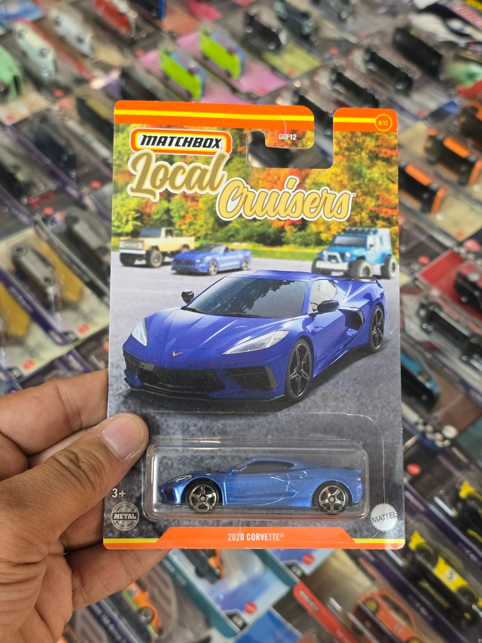 Matchbox 2020 Chevrolet Corvette (Imported) - Kinder Logs