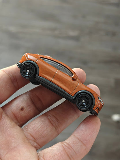 Matchbox 2021 Ford Mustang Mach E - Orange (Uncarded - New) - Kinder Logs