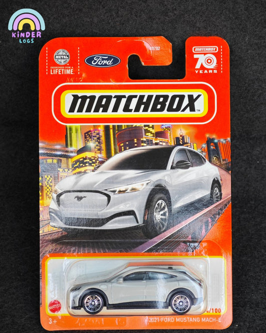 Matchbox 2021 Ford Mustang Mach E SUV - Kinder Logs