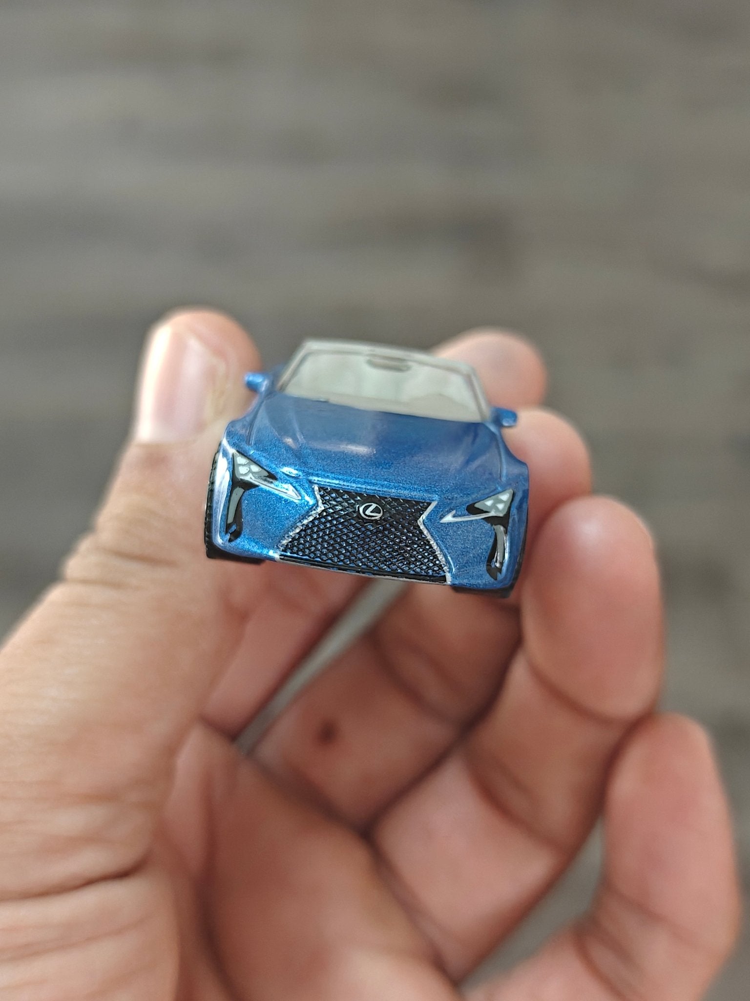 Matchbox 2021 Lexus LC 500 - Blue (Uncarded) - Kinder Logs