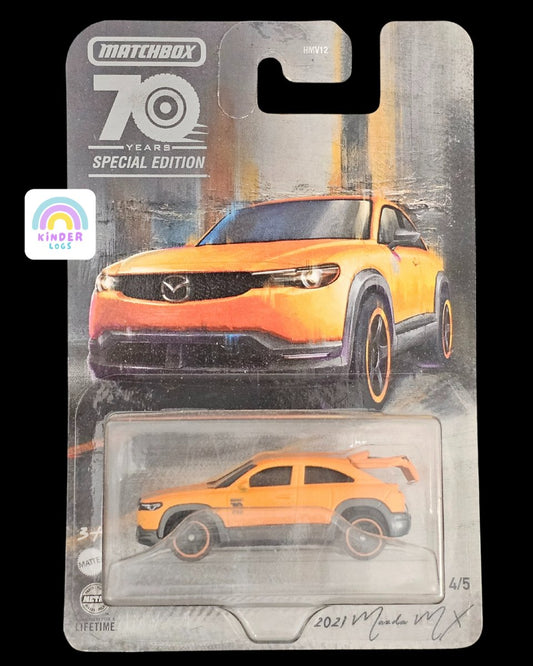Matchbox 2021 Mazda MX - 70 Years Special Edition - Kinder Logs