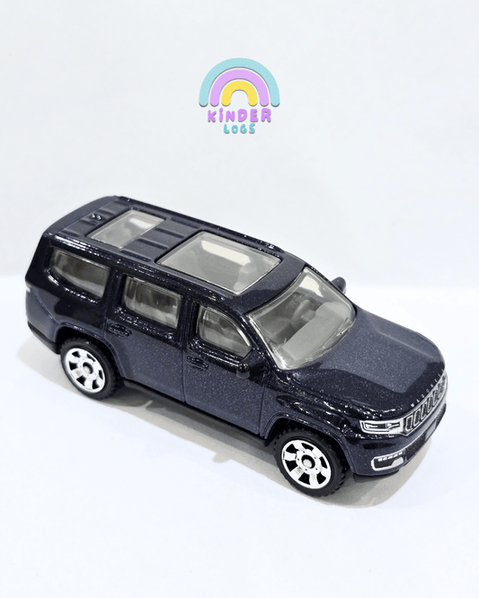 Matchbox 2022 Jeep Wagoneer - Dark Blue (Uncarded) - Kinder Logs