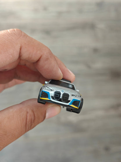 Matchbox 2023 BMW i4 Police Car - Silver (Uncarded - New) - Kinder Logs