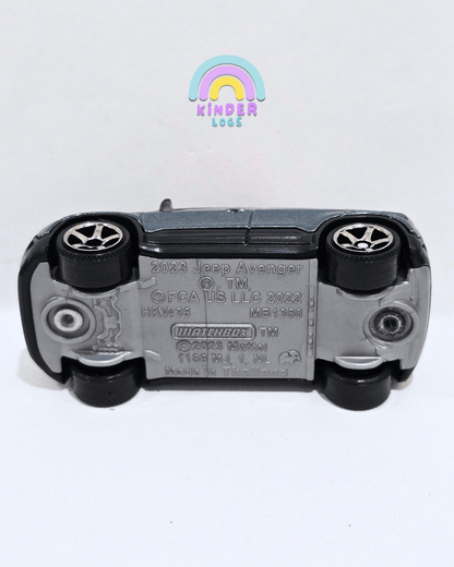 Matchbox 2023 Jeep Avenger - Dark Teal (Uncarded) - Kinder Logs