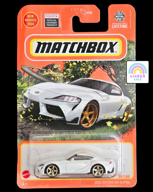 Matchbox 2023 Toyota GR Supra - Kinder Logs