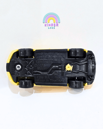 Matchbox 2023 Toyota Supra - Yellow (Uncarded) - Kinder Logs