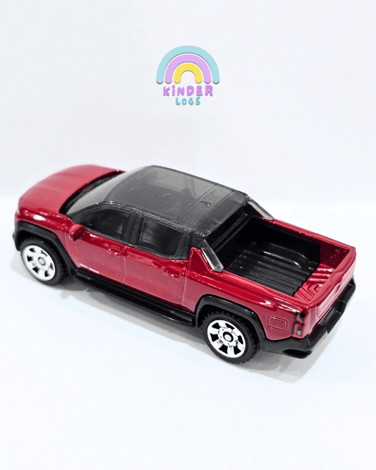 Matchbox 2024 Chevy Silverado EV - Maroon (Uncarded) - Kinder Logs