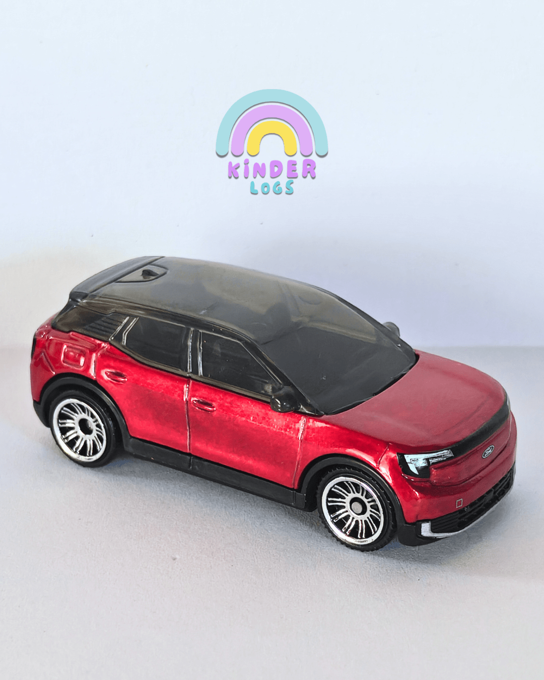 Matchbox 2024 Ford Explorer BEV - Red (Uncarded - New) - Kinder Logs
