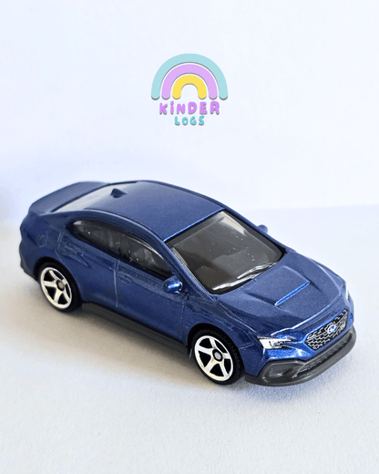 Matchbox 2024 Subaru WRX S4 STI - Blue (Uncarded - New) - Kinder Logs