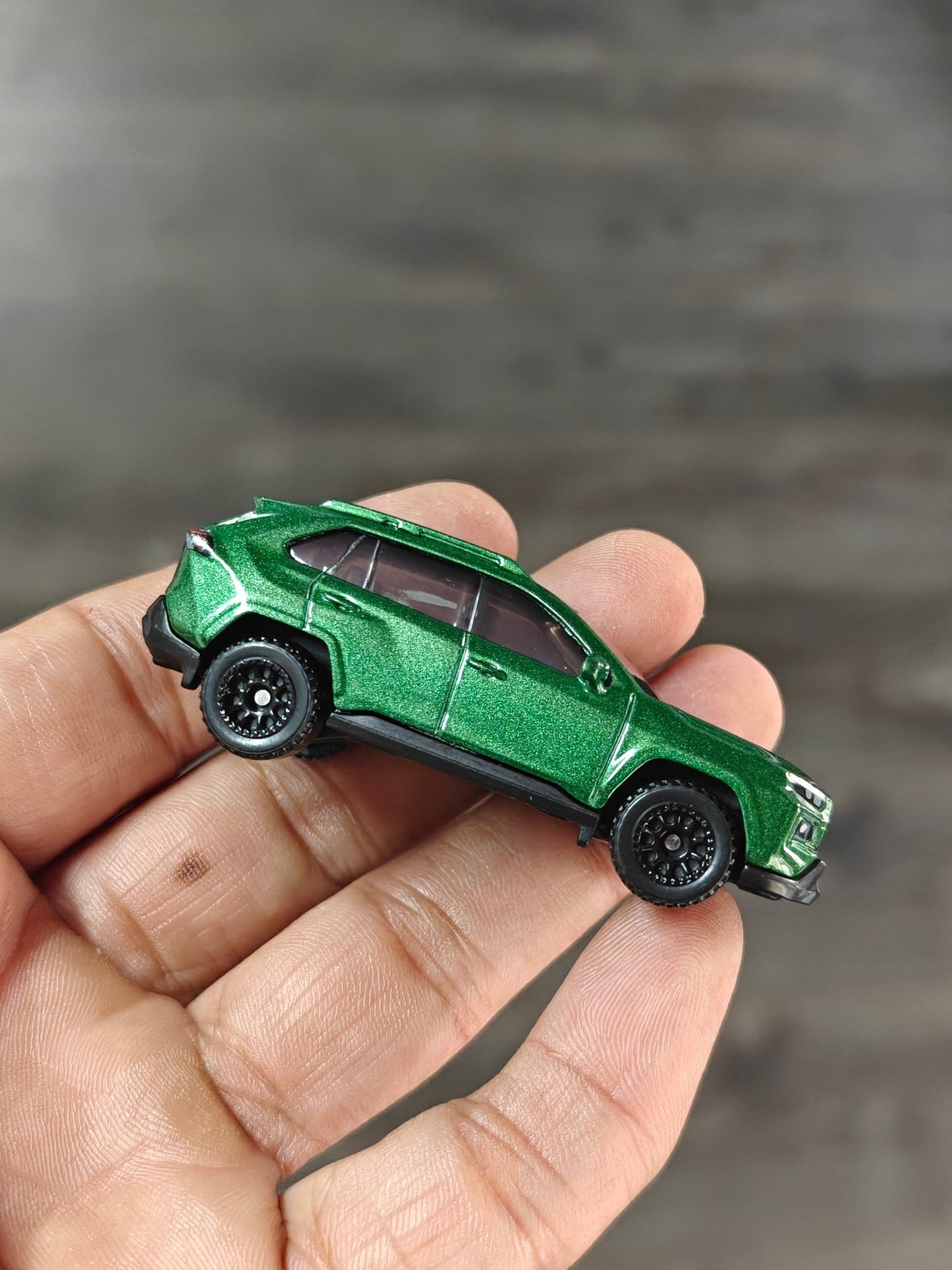 Matchbox 2024 Toyota RAV4 TRD - Green (Uncarded - New) - Kinder Logs