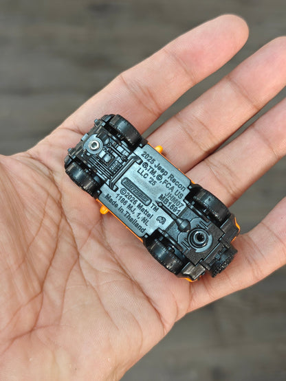 Matchbox 2025 Jeep Recon - Orange (Uncarded - New) - Kinder Logs