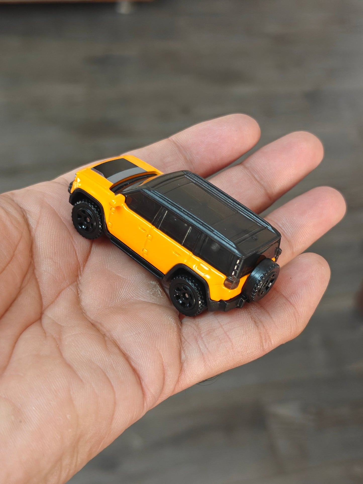 Matchbox 2025 Jeep Recon - Orange (Uncarded - New) - Kinder Logs
