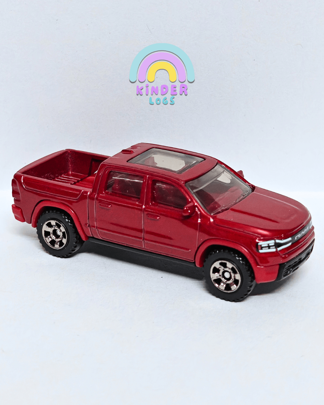 Matchbox 2025 RAM REV - Red (Uncarded - New) - Kinder Logs