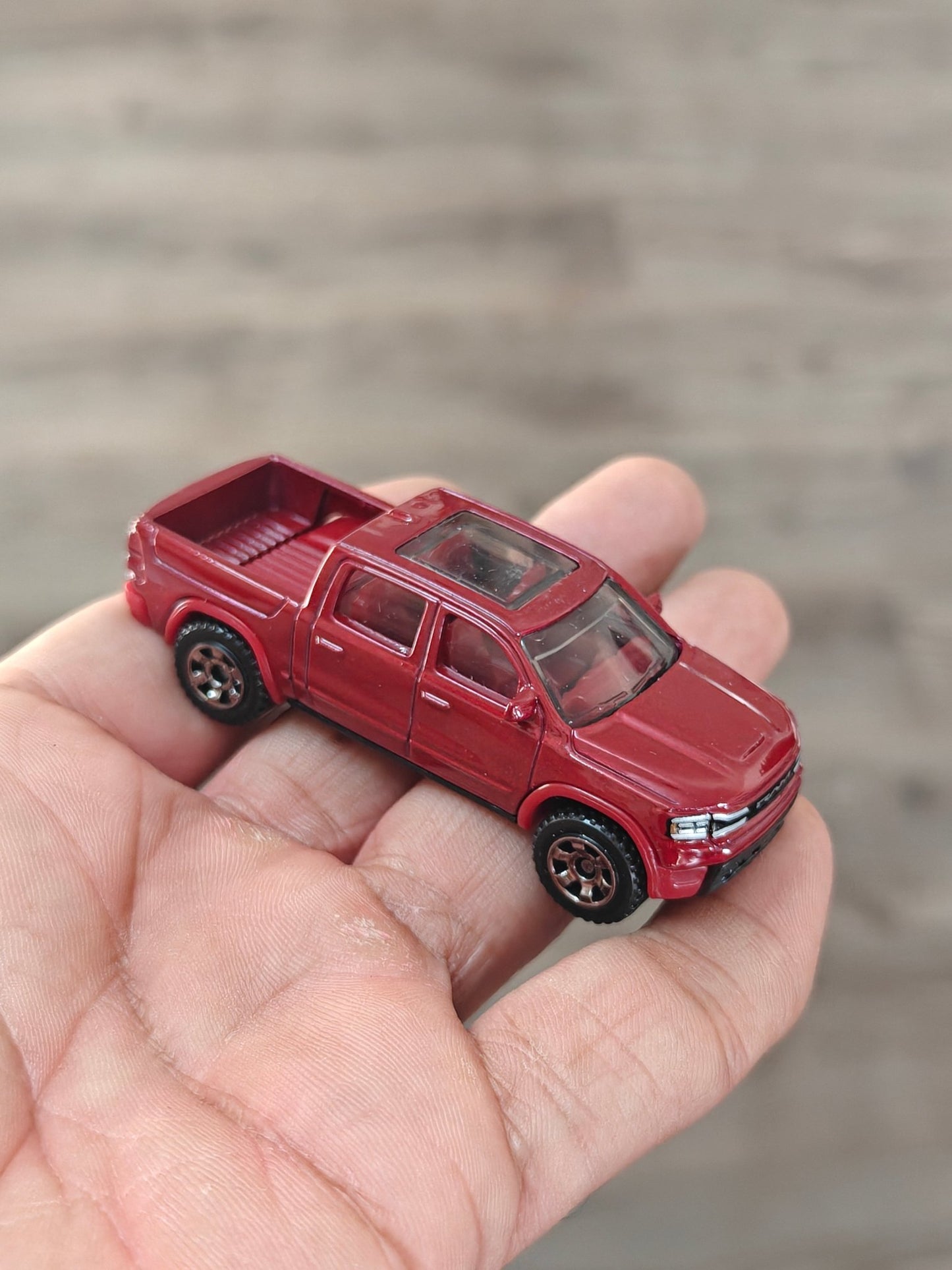 Matchbox 2025 RAM REV - Red (Uncarded - New) - Kinder Logs