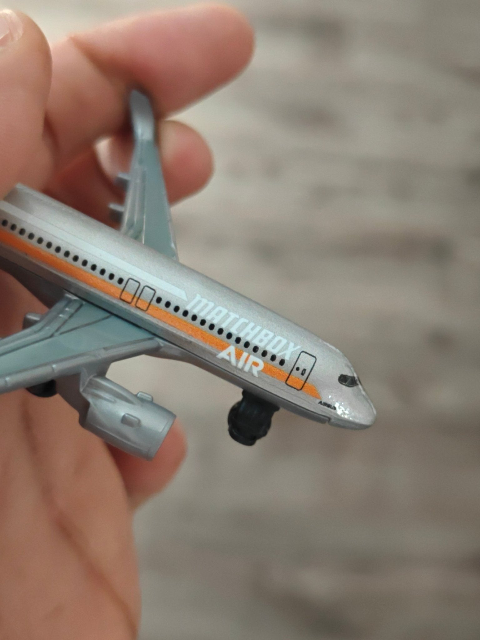 Matchbox Airbus A320 Neo Aeroplane (Uncarded - New) - Kinder Logs