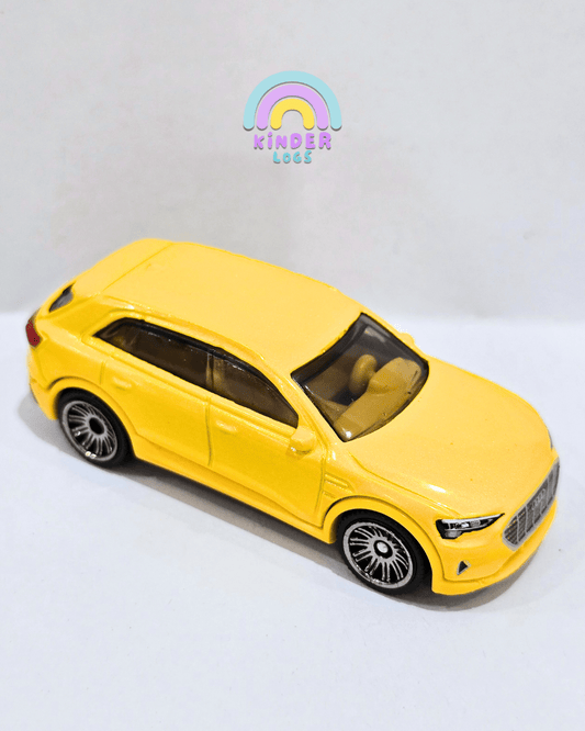 Matchbox Audi e - Tron EV - Yellow (Uncarded) - Kinder Logs