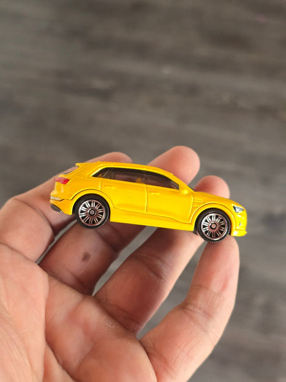 Matchbox Audi e - Tron EV - Yellow (Uncarded - New) - Kinder Logs