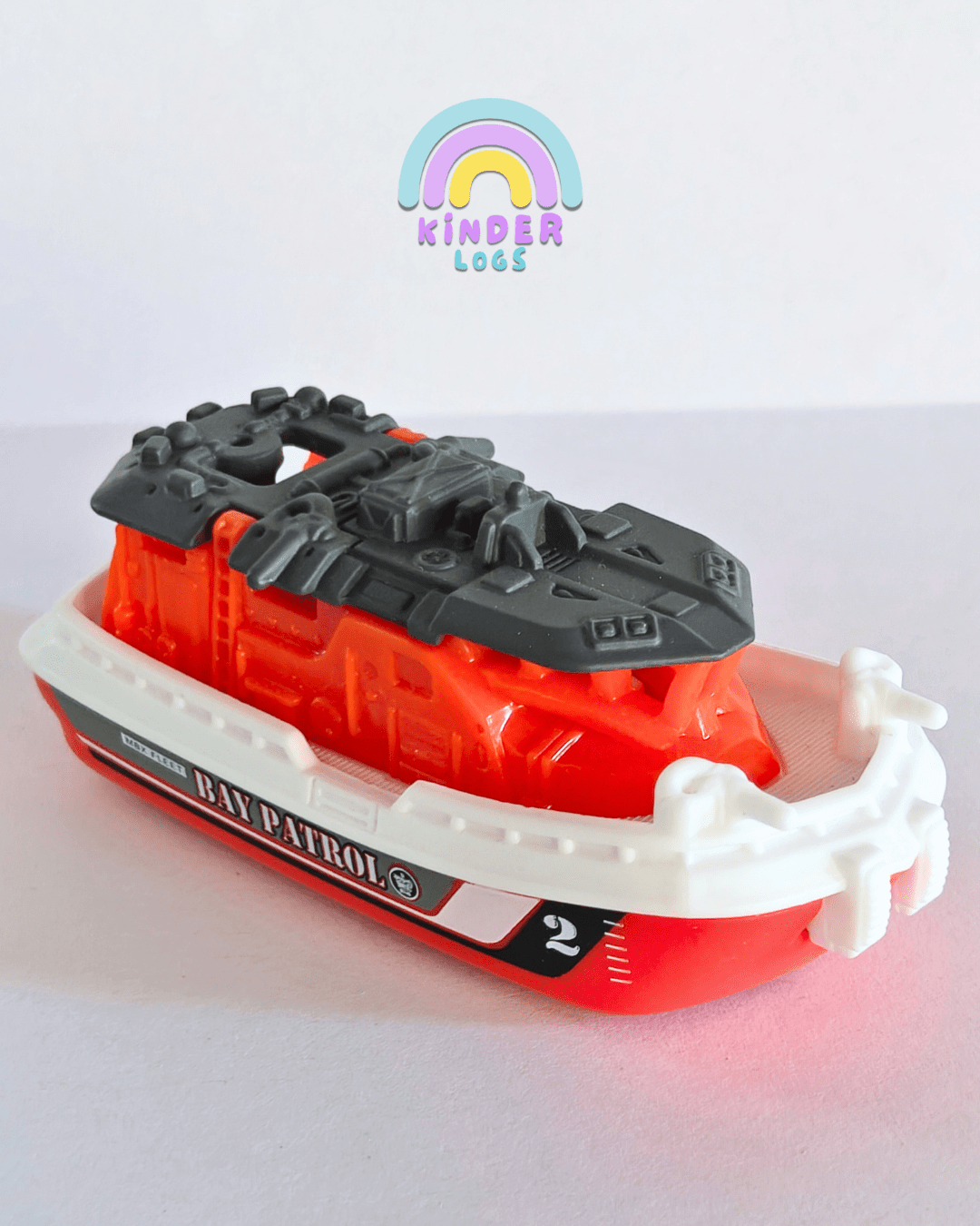Matchbox Bay Brigade Boat (Uncarded) - Kinder Logs