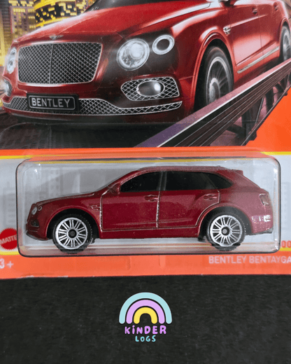 Matchbox Bentley Bentayga - Maroon (Imported) - Kinder Logs