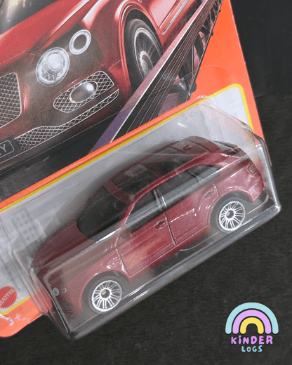 Matchbox Bentley Bentayga - Maroon (Imported) - Kinder Logs