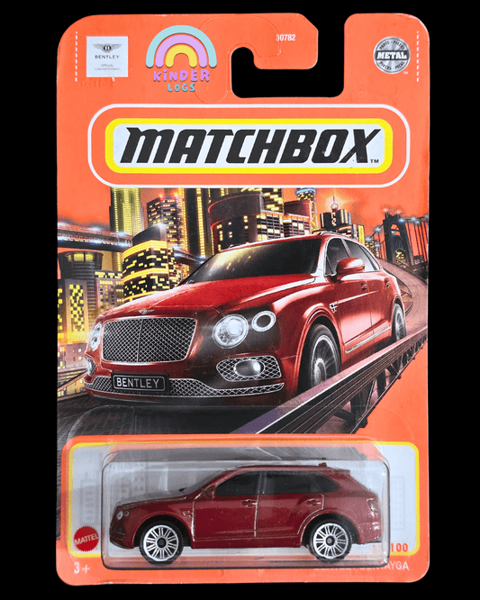 Matchbox Bentley Bentayga - Maroon (Imported) - Kinder Logs