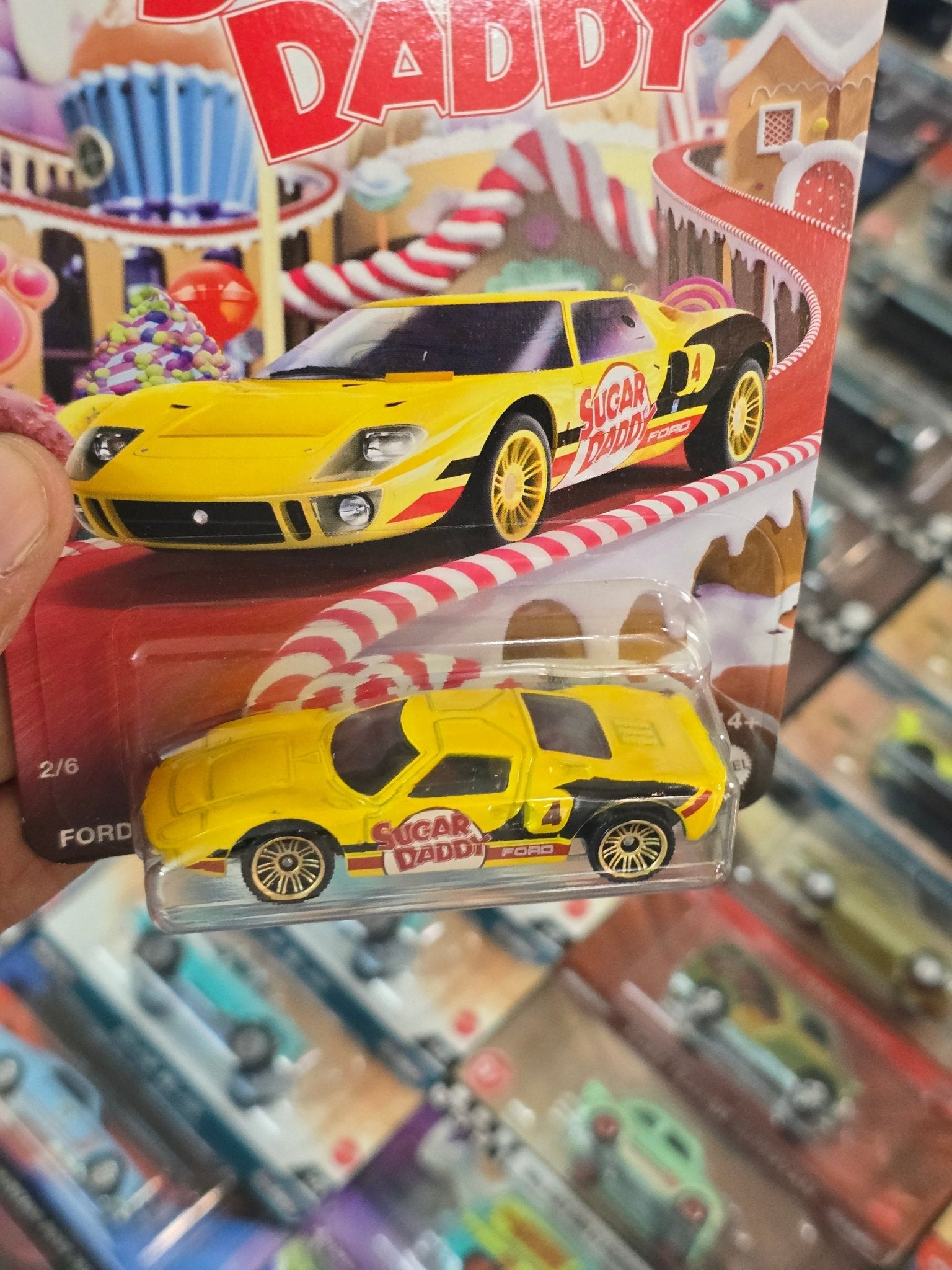 Matchbox Ford GT 40 Sugar Daddy Edition (Imported) - Kinder Logs