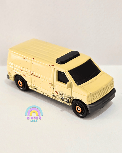 Matchbox Ford Panel Van - Jurassic Park (Uncarded) - Kinder Logs