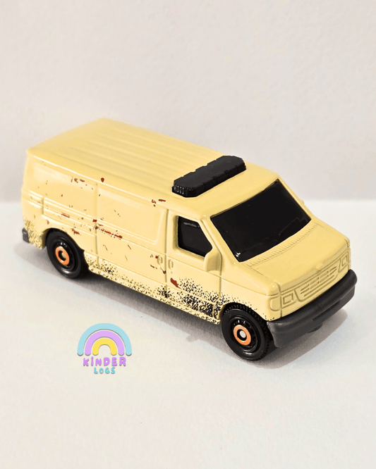 Matchbox Ford Panel Van - Jurassic Park (Uncarded) - Kinder Logs