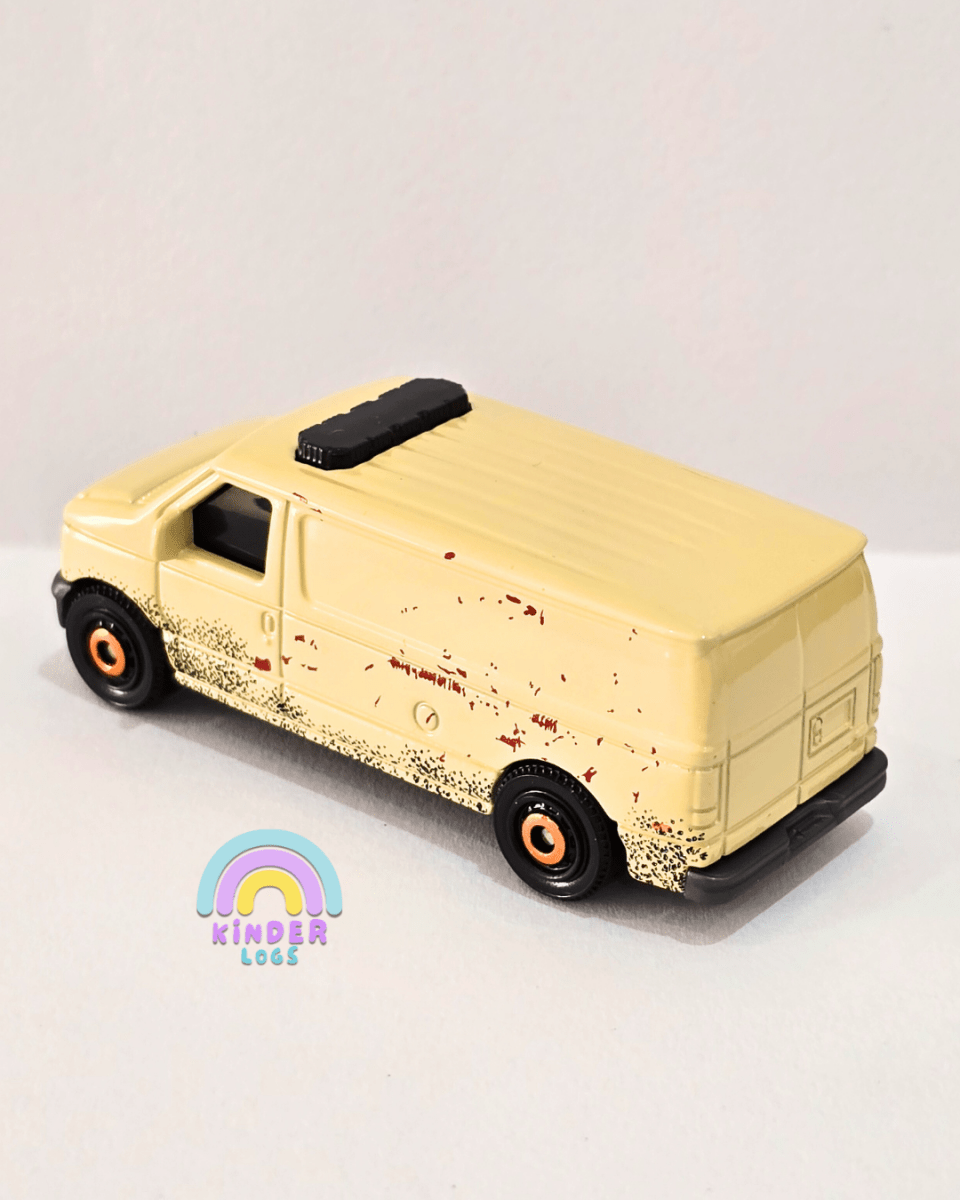 Matchbox Ford Panel Van - Jurassic Park (Uncarded) - Kinder Logs