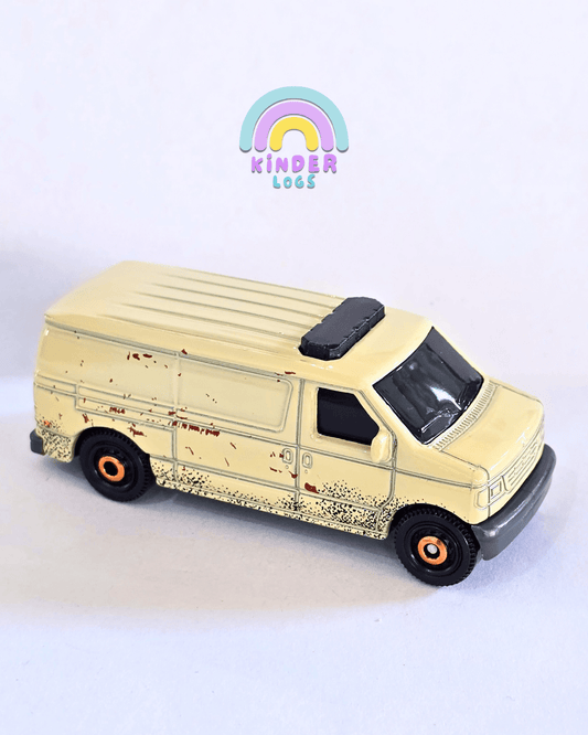 Matchbox Ford Panel Van - Jurassic World Rebirth (Uncarded - New) - Kinder Logs