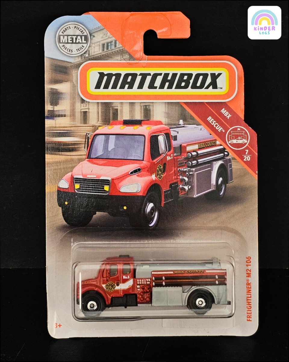 Matchbox Freightliner M2 106 - MBX County - Kinder Logs