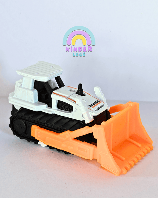 Matchbox Ground Breaker - White (Uncarded - New) - Kinder Logs